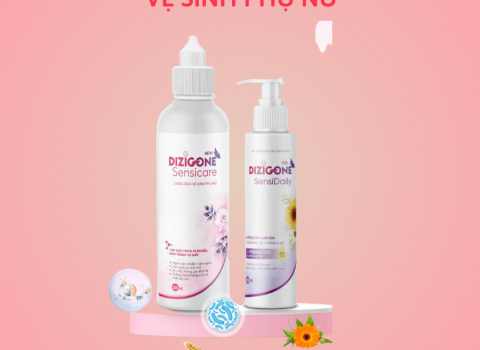 Dung dịch vệ sinh phụ nữ Dizigone Sensicare, ABC Pharmacy